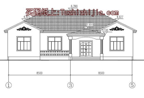 房屋设计图手绘稿大全,房屋设计图手绘图