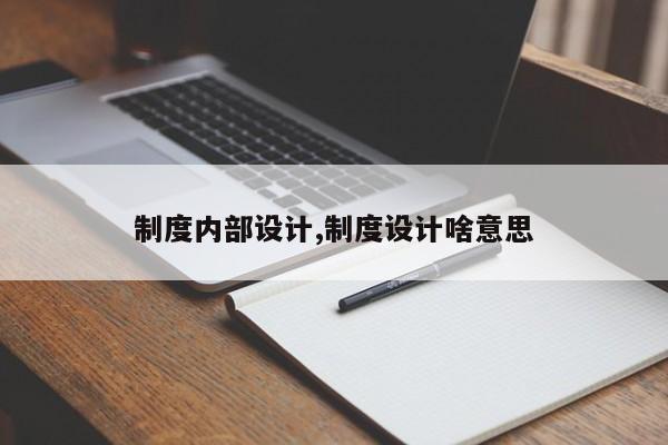 制度内部设计,制度设计啥意思